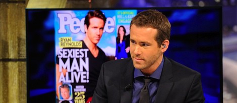 Ryan Reynolds hablando de ser el 'hombre más sexy' en 'El hormiguero'