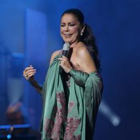Isabel Pantoja en un concierto en Bilbao de su espectáculo 'Donde me lleve el corazón'