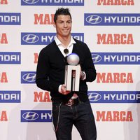 Cristiano Ronaldo en la entrega de los Premios Marca 2013