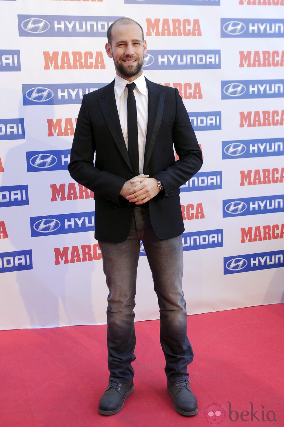 Gonzalo Miró en la entrega de los Premios Marca 2013