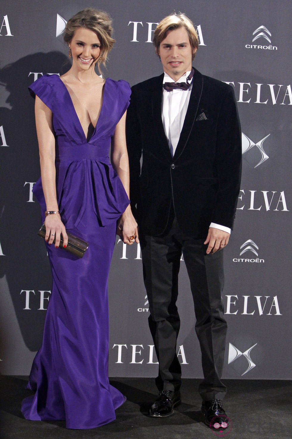 Astrid Klisans y Carlos Baute en los Premios Telva 2013