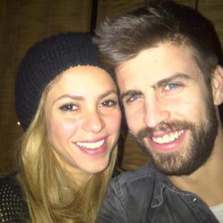 Shakira y Piqué, muy enamorados