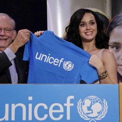 Katy Perry, nueva embajadora de Buena Voluntad de Unicef