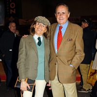 Jaime Peñafiel y su mujer, muy ecuestres en el SICAB 2013 en Sevilla