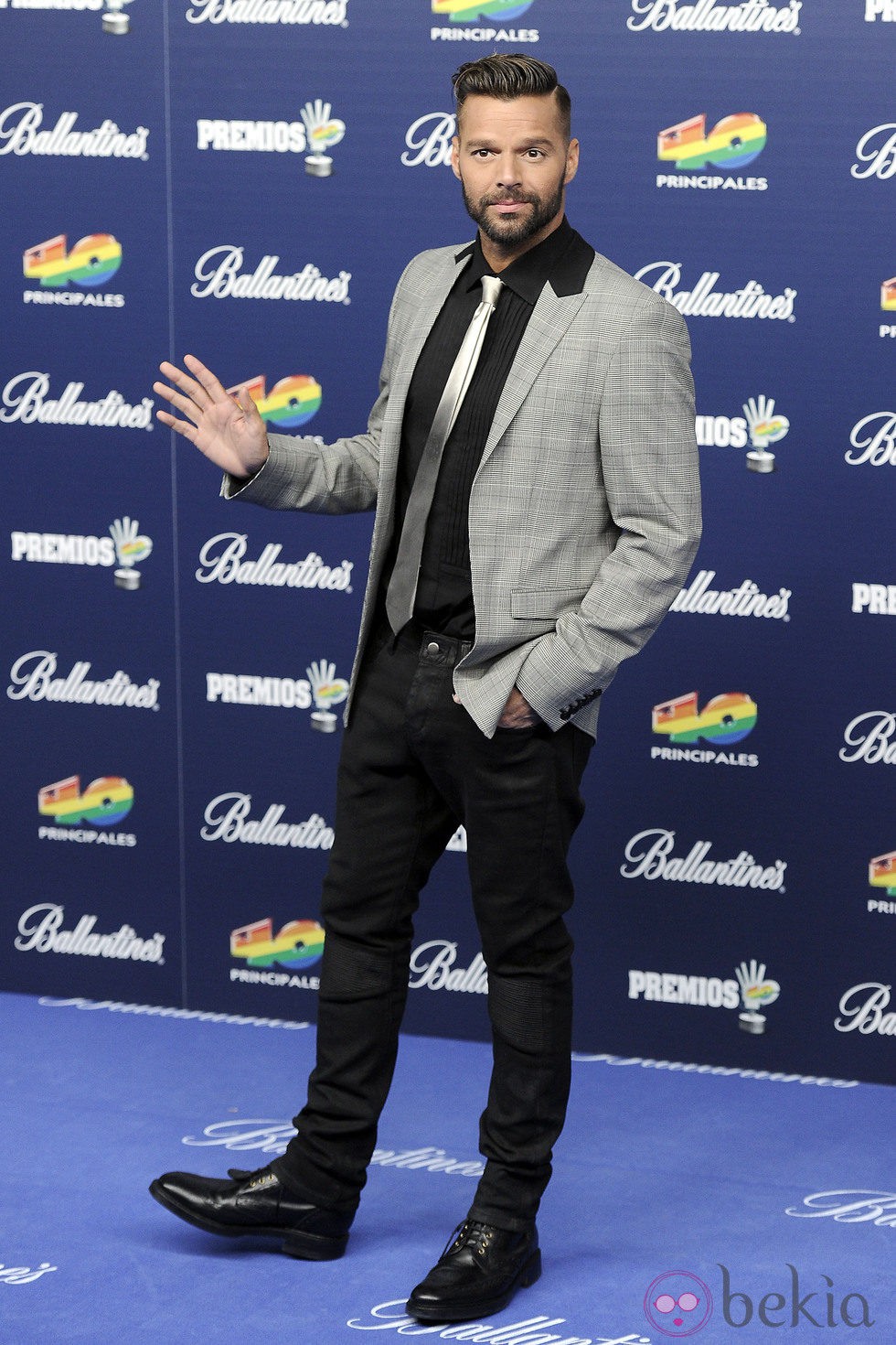 Ricky Martin en los Premios 40 Principales 2013