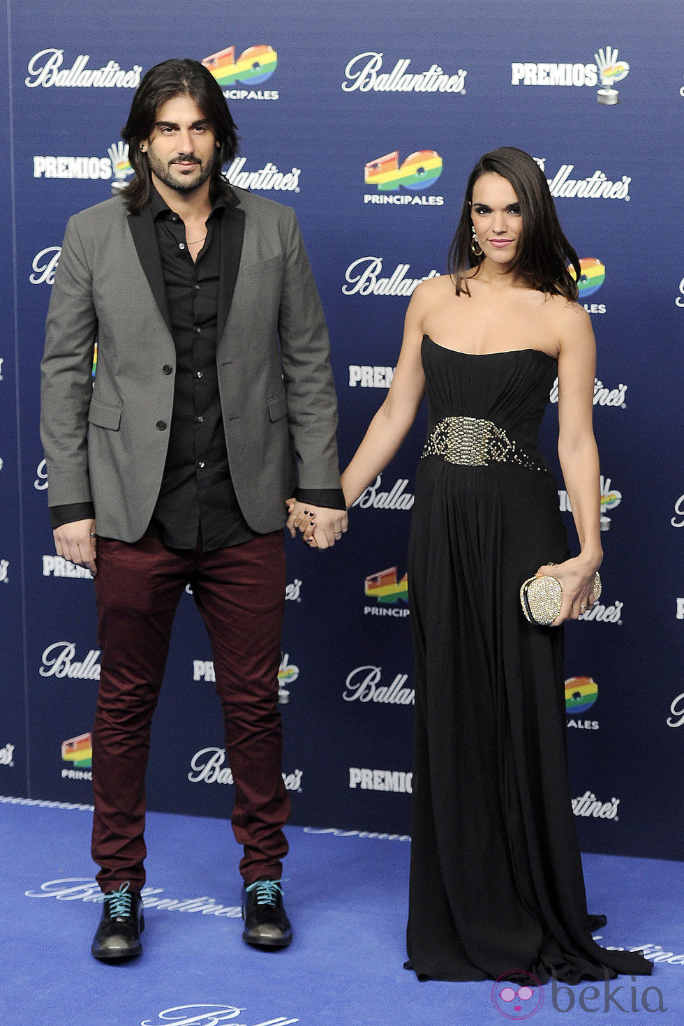 Melendi y La Dama en los Premios 40 Principales 2013
