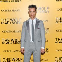 Matthew McConaughey en el estreno de 'El lobo de Wall Street' en Nueva York