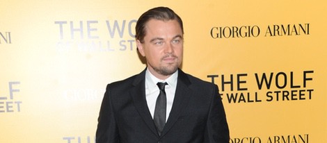 Leonardo DiCaprio en el estreno de 'El lobo de Wall Street' en Nueva York