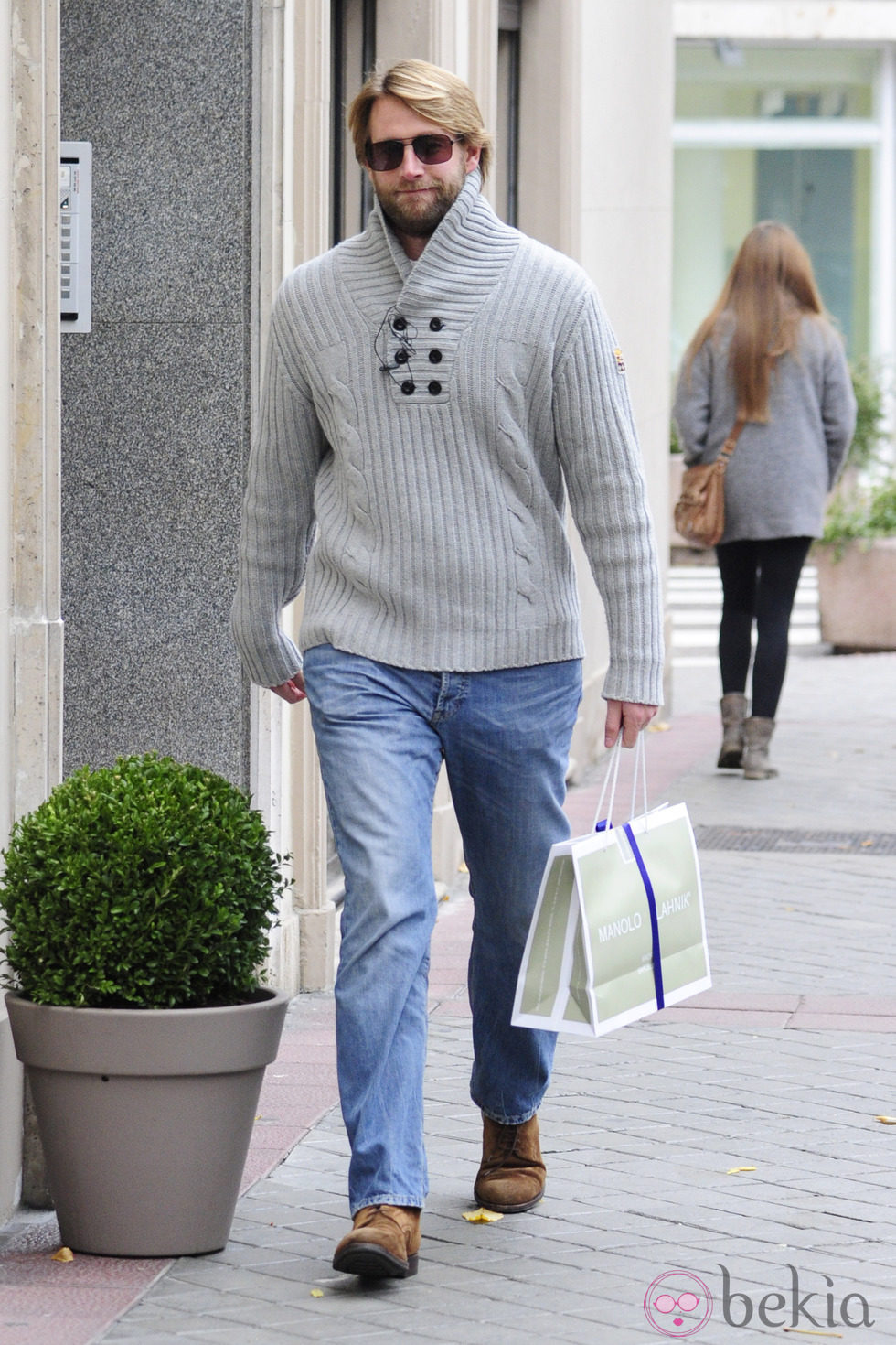 Juan Melgarejo de compras por Madrid