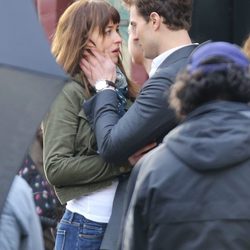 Jamie Dornan y Dakota Johnson: ¿Se llevaron mal durante el rodaje de 50  Sombras de Grey?