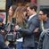 Dakota Johnson y Jamie Dornan muy cómplices en el rodaje de 'Cincuenta sombras de Grey' en Vancouver