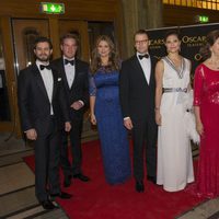 La Familia Real sueca en el homenaje celebrado con motivo del 70º cumpleaños de la monarca
