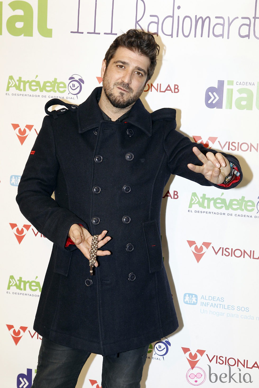 Antonio Orozco en la 3º edición del radiomaratón solidario de 'Cadena Dial'