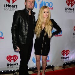 Avril Lavigne y Chad Kroeger en el Jingle Ball 2013 en Florida