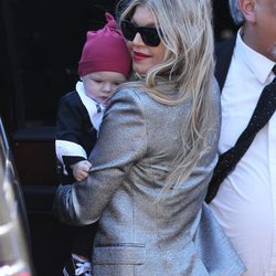 Fergie con su hijo Axl Jack el Día de Navidad