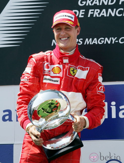 Michael Schumacher en el GP de Francia 2006