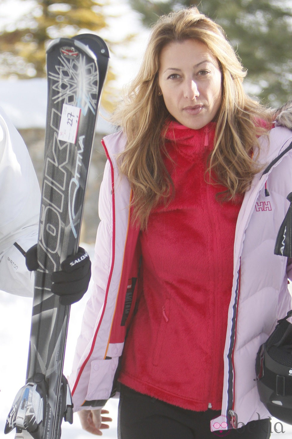 Mónica Pont despide 2013 esquiando en Baqueira Beret