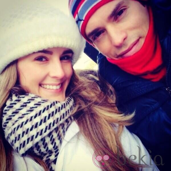 Carlos Baute y Astrid Klisans cierran 2013 esquiando