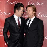 Colin Farrell y Ewan McGregor en la gala de premios del Festival Internacional de Palm Springs 2014