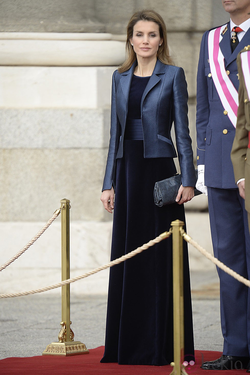 La Princesa Letizia en la Pascua Militar 2014