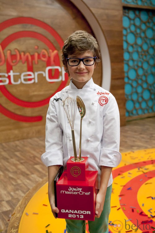 Mario, ganador del primer 'MasterChef Junior' España