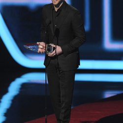 Justin Timberlake en la gala de los People's Choice Awards 2014