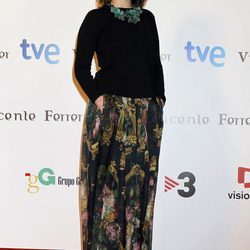 Aída Folch en el estreno de 'Vicente Ferrer'