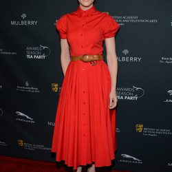 Cate Blanchett a su llegada a la fiesta previa a los premios BAFTA 2014