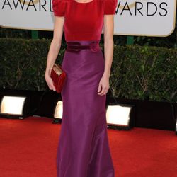 Julie Bowen en la alfombra roja de los Globos de Oro 2014