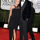 Chris Hemsworth y Elsa Pataky en la alfombra roja de los Globos de Oro 2014