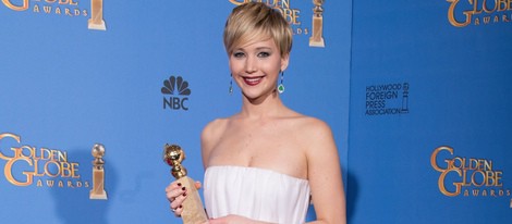 Jennifer Lawrence, mejor actriz de reparto en los Globos de Oro 2014