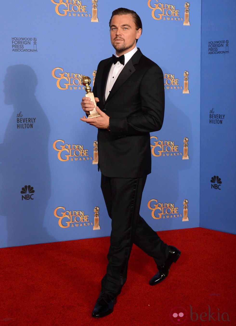 Leonardo DiCaprio, mejor actor de comedia en los Globos de Oro 2014