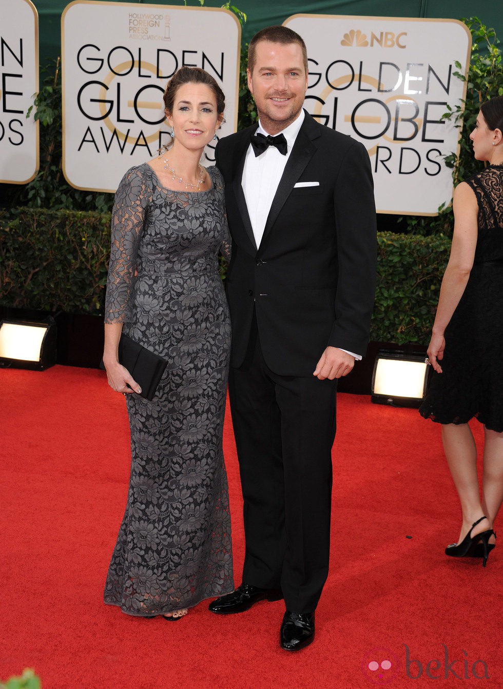 Chris O'Donnell en la alfombra roja de los Globos de Oro 2014