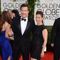 Jason Bateman en la alfombra roja de los Globos de Oro 2014
