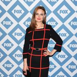 Emily Deschanel en la presentación de la temporada 2014 de Fox