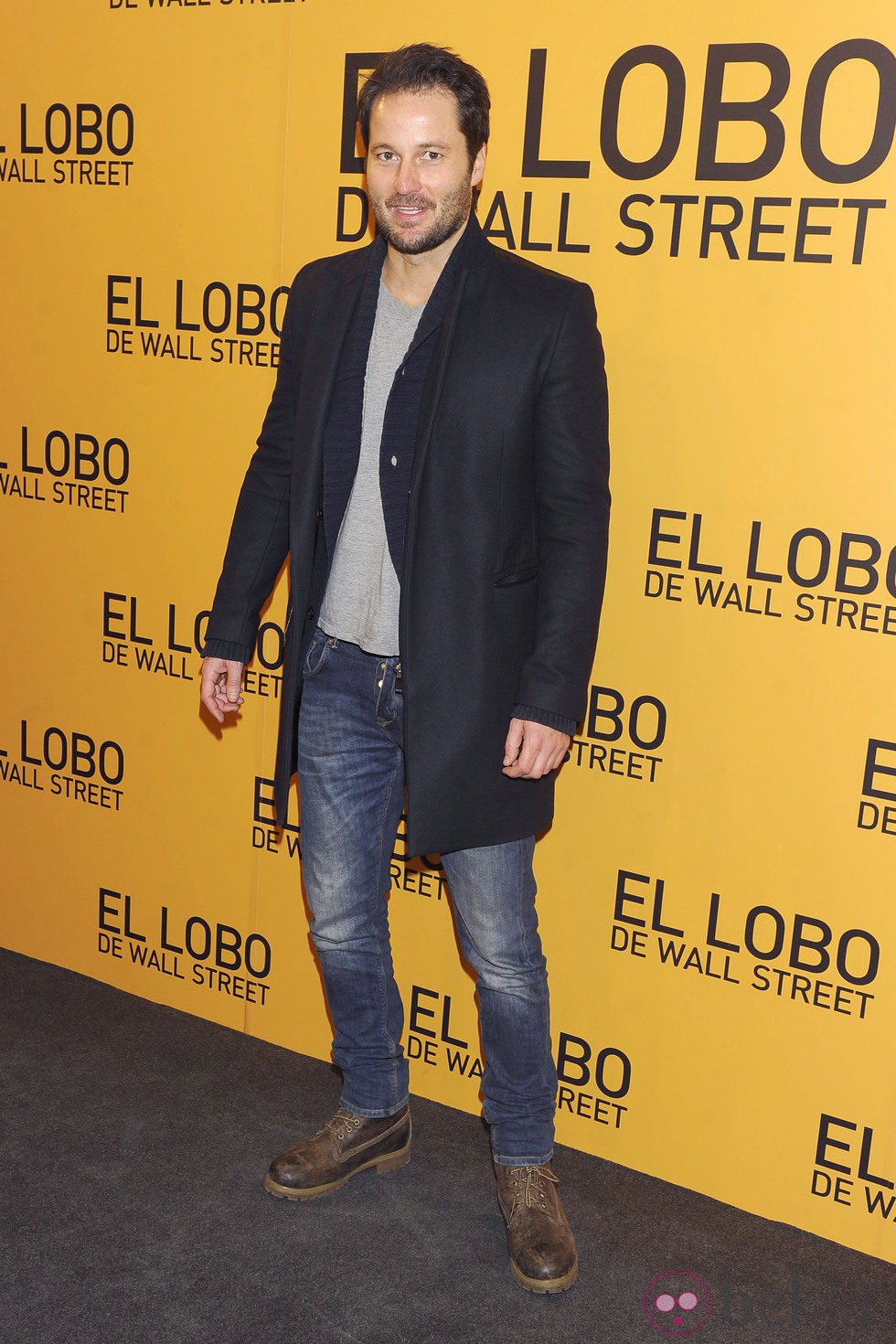 Fernando Andina en el estreno de 'El lobo de Wall Street' en Madrid