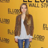 Ana Fernández en el estreno de 'El lobo de Wall Street' en Madrid