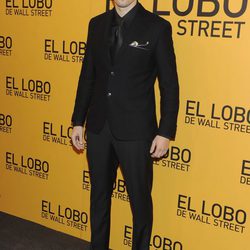 Olfo Bosé en el estreno de 'El lobo de Wall Street' en Madrid