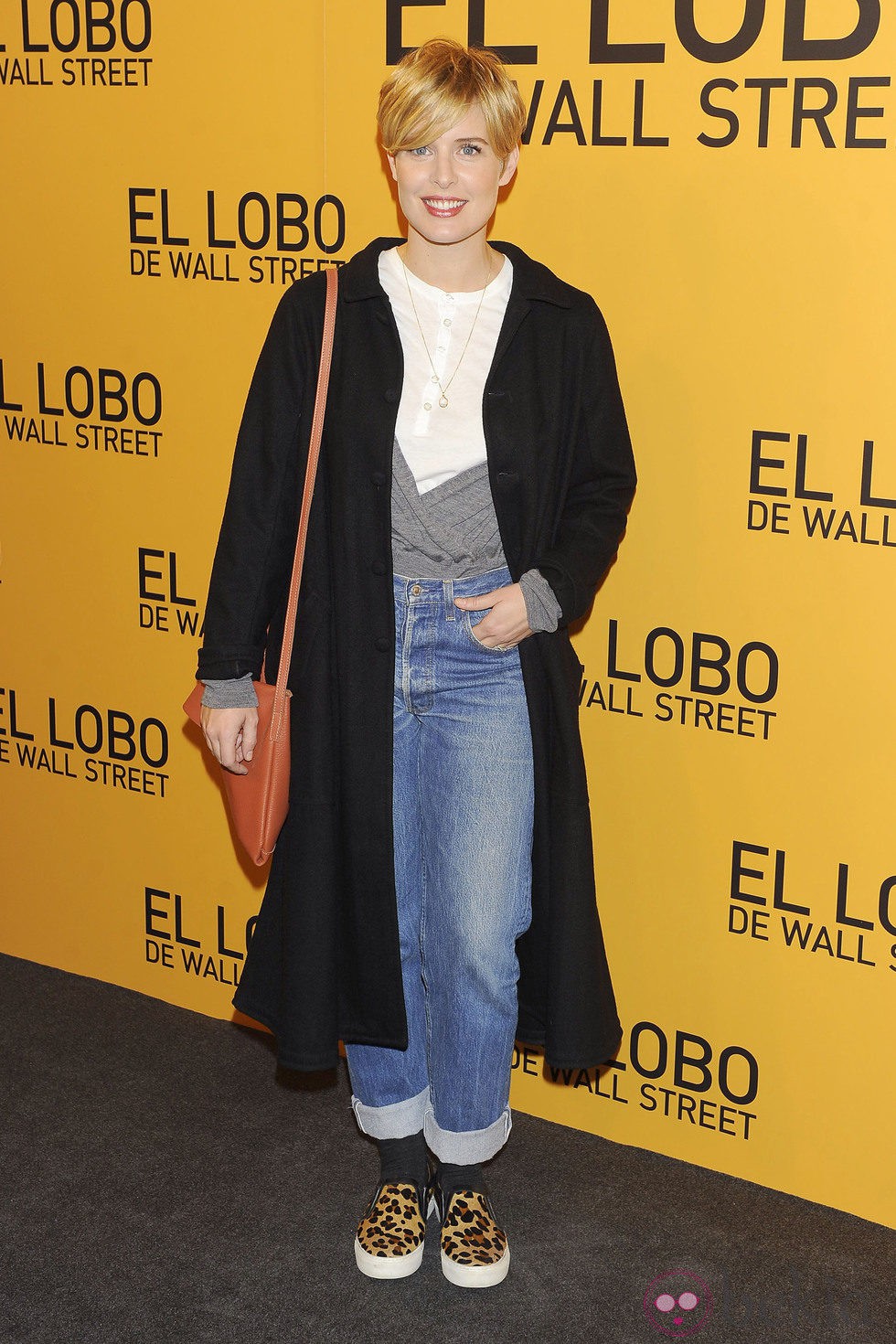 Tania Llasera en el estreno de 'El lobo de Wall Street' en Madrid