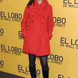Ana Ruiz en el estreno de 'El lobo de Wall Street' en Madrid