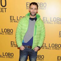 Darío Barrio en el estreno de 'El lobo de Wall Street' en Madrid