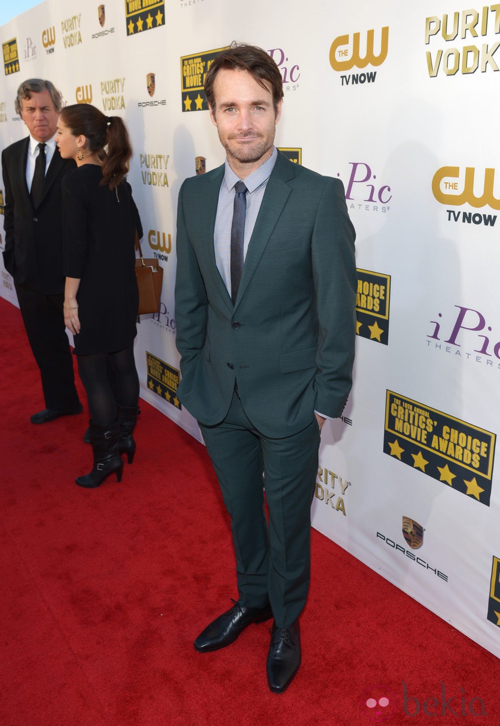Will Forte en la alfombra roja de los Critics' Choice Movie Awards 2014