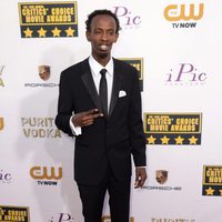 Barkhad Abdi en la alfombra roja de los Critics' Choice Movie Awards 2014