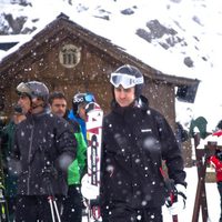 El Príncipe Felipe en la estación de esquí de Formigal