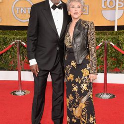 Morgan Freeman y Rita Moreno en los Premios del Sindicato de Actores 2014
