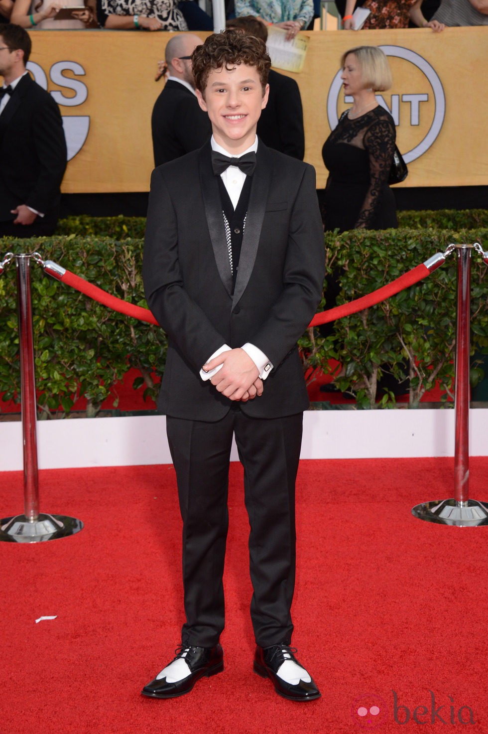 Nolan Gould en los Premios del Sindicato de Actores 2014