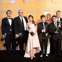 El reparto de 'Moderm Family' ganadores de los Premios del Sindicato de Actores 2014