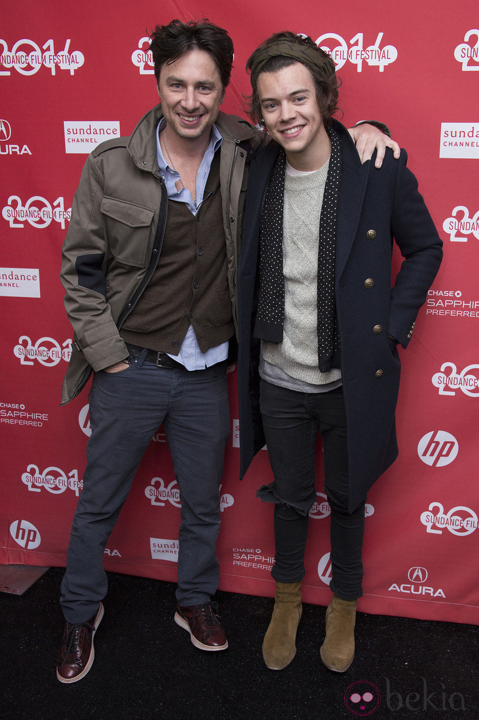Harry Styles a su llegada al festival de cine 'Sundance' 2014