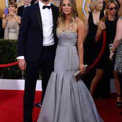 Kaley Cuoco y Ryan Sweeting en los Premios del Sindicato de Actores 2014