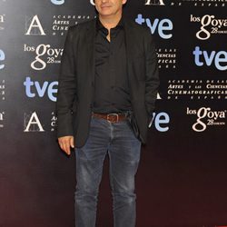 Eduard Fernández en la fiesta de nominados a los premios Goya 2014